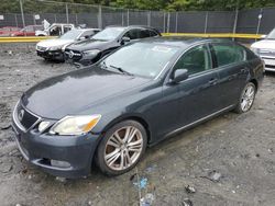 Salvage cars for sale at Waldorf, MD auction: 2007 Lexus GS 450H