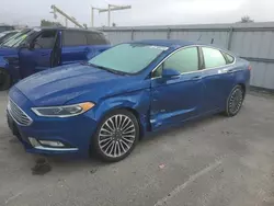 Ford Fusion Titanium hev salvage cars for sale: 2017 Ford Fusion Titanium HEV