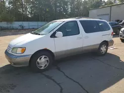 Salvage cars for sale at Ham Lake, MN auction: 2002 Toyota Sienna LE