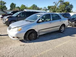 Salvage cars for sale at Wichita, KS auction: 2007 Toyota Corolla CE