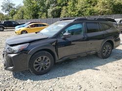 Salvage cars for sale at Waldorf, MD auction: 2024 Subaru Outback Onyx Edition