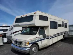 Salvage trucks for sale at Mcfarland, WI auction: 1995 Ford Econoline E350 Cutaway Van