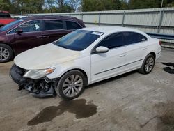 Salvage cars for sale at Ellwood City, PA auction: 2010 Volkswagen CC Sport