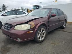 Nissan salvage cars for sale: 2001 Nissan Maxima GXE