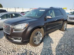 GMC salvage cars for sale: 2015 GMC Acadia Denali