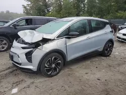 Salvage cars for sale at Candia, NH auction: 2022 Chevrolet Bolt EV 2LT