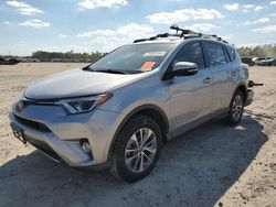 Salvage cars for sale at Houston, TX auction: 2018 Toyota Rav4 HV LE