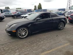 Salvage cars for sale at Vallejo, CA auction: 2007 Infiniti G35