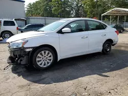 Salvage cars for sale at Austell, GA auction: 2019 Nissan Sentra S