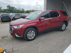 Salvage cars for sale at Fort Wayne, IN auction: 2020 Chevrolet Traverse LT