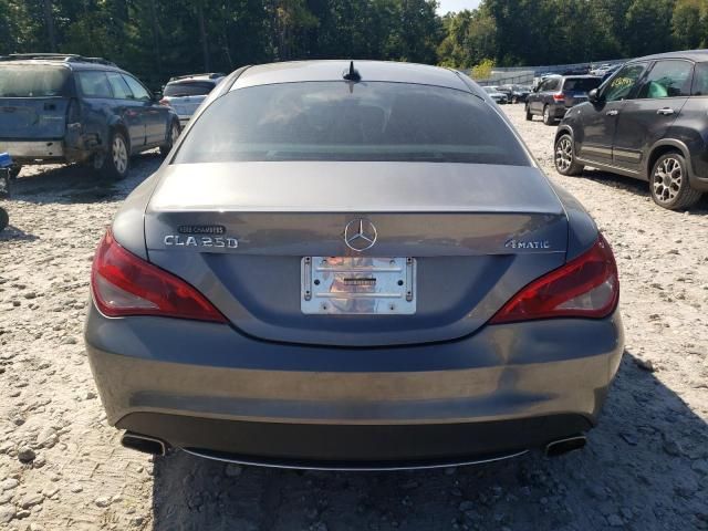 2016 Mercedes-Benz CLA 250 4matic