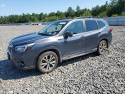 Salvage cars for sale at Windham, ME auction: 2020 Subaru Forester Limited