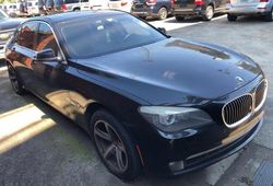 Salvage cars for sale at Lebanon, TN auction: 2012 BMW 750 LXI