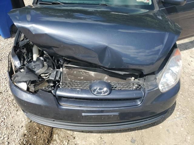 2010 Hyundai Accent Blue