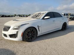 Salvage cars for sale at San Antonio, TX auction: 2017 Cadillac CTS-V