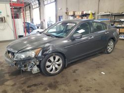 Salvage cars for sale at Blaine, MN auction: 2008 Honda Accord EXL