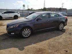 Salvage cars for sale at Chicago Heights, IL auction: 2015 KIA Optima EX