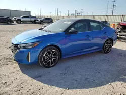 Salvage cars for sale at Haslet, TX auction: 2024 Nissan Sentra SR