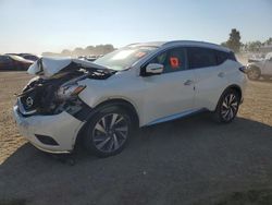 Salvage cars for sale at Davison, MI auction: 2016 Nissan Murano S