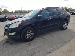 Salvage cars for sale at Fort Wayne, IN auction: 2010 Chevrolet Traverse LS