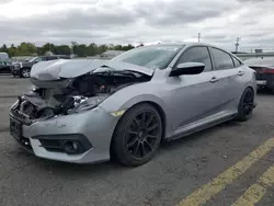 Honda salvage cars for sale: 2017 Honda Civic EXL