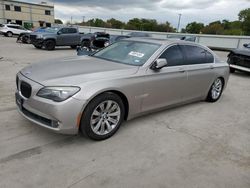 Salvage cars for sale at Wilmer, TX auction: 2011 BMW 750 LI