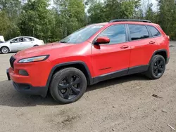 Salvage cars for sale at Cookstown, ON auction: 2017 Jeep Cherokee Limited