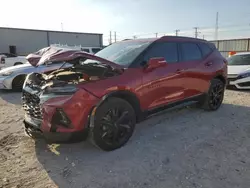 Salvage cars for sale at Haslet, TX auction: 2021 Chevrolet Blazer RS