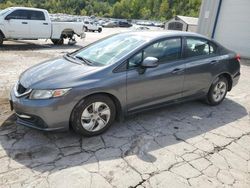 Salvage cars for sale from Copart Hurricane, WV: 2013 Honda Civic LX