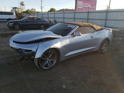 Salvage cars for sale at Chicago Heights, IL auction: 2017 Chevrolet Camaro LT