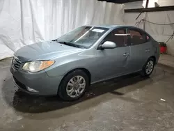 Salvage cars for sale at Ebensburg, PA auction: 2010 Hyundai Elantra Blue