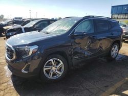 Salvage cars for sale at Woodhaven, MI auction: 2018 GMC Terrain SLE