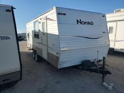 Nomad salvage cars for sale: 2008 Nomad Travel Trailer