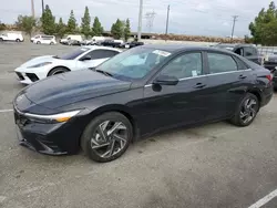 Salvage cars for sale at Rancho Cucamonga, CA auction: 2024 Hyundai Elantra SEL