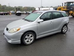 Toyota salvage cars for sale: 2005 Toyota Corolla Matrix Base