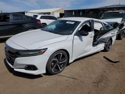 2021 Honda Accord Sport en venta en Brighton, CO