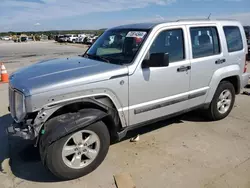 Salvage cars for sale at Grand Prairie, TX auction: 2011 Jeep Liberty Sport