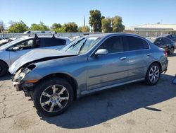 Salvage cars for sale at Martinez, CA auction: 2006 Infiniti G35