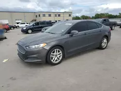 Ford salvage cars for sale: 2015 Ford Fusion SE