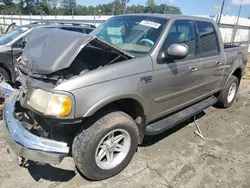 2001 Ford F150 Supercrew en venta en Spartanburg, SC