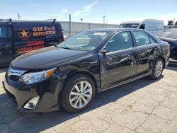 Salvage cars for sale at Dyer, IN auction: 2013 Toyota Camry Hybrid