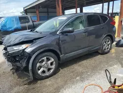 Salvage cars for sale at Riverview, FL auction: 2018 Honda CR-V EXL