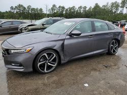 Honda salvage cars for sale: 2019 Honda Accord Sport