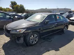 Salvage cars for sale at Martinez, CA auction: 2014 Honda Accord LX