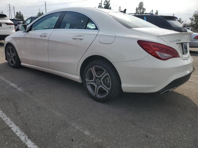 2018 Mercedes-Benz CLA 250