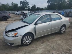 Toyota Vehiculos salvage en venta: 2004 Toyota Corolla CE