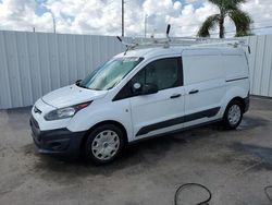 Salvage trucks for sale at Riverview, FL auction: 2018 Ford Transit Connect XL