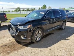 Chevrolet salvage cars for sale: 2018 Chevrolet Traverse High Country