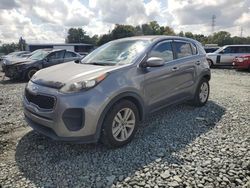 Salvage cars for sale at Mebane, NC auction: 2017 KIA Sportage LX