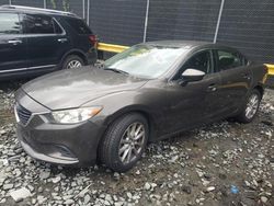 Salvage cars for sale at Waldorf, MD auction: 2016 Mazda 6 Sport